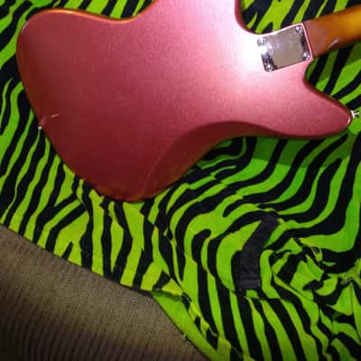 Custom Jazzmaster Tribute - Sparkling Burgundy Relic w/ Soul to Burn image 19