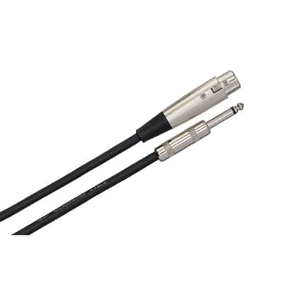 Hosa MCH-110 Hi-Z Microphone Cable XLR3F to 1/4" TS 10 ft image 2