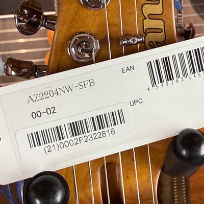Ibanez AZ2204NW-SFB Prestige Sea Foam Blue - 3,3 kg - incl. Case - NEW image 8