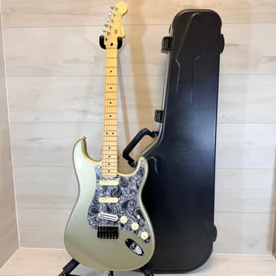 Unknown Custom S-Type Electric Guitar Champagne Metallic | Mighty Mite Robert Cray Neck | Lace Sensor Burgundy Pickups | DiMarzio DP226 Billy Corgan Bridge image 13