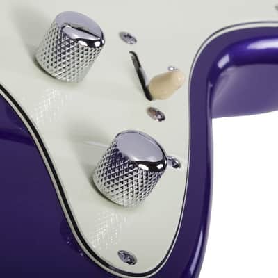 Schecter Nick Johnston Traditional HSS 10th Anniversary Atomic Violet image 7