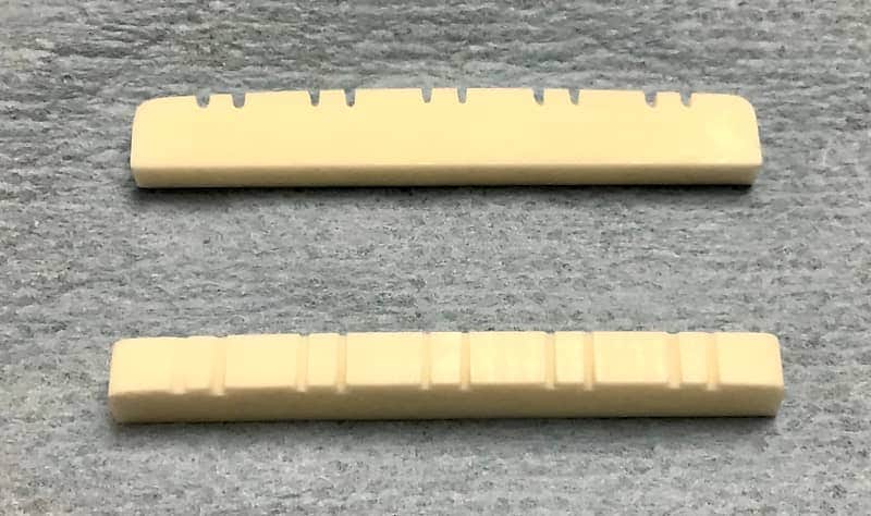 MORTone 43mm 10 string (5x2) Electric Guitar to  mandocello Conversion nut image 1