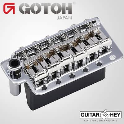 NEW Gotoh 510T-SF2 Non-locking Tremolo Bridge Steel Saddles w/ Screws  - CHROME image 1
