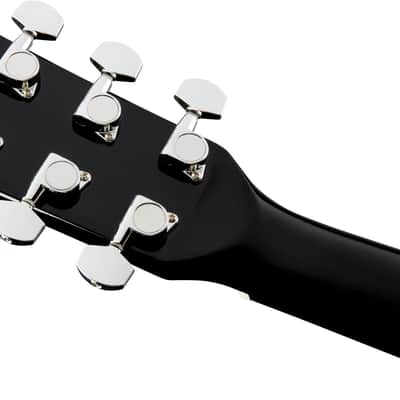 Fender CC-60SCE Concert, Walnut Fingerboard - Black image 7