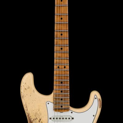 Fender Custom Shop Yngwie Malmsteen Signature Stratocaster Heavy Relic - Vintage White #40437 image 5