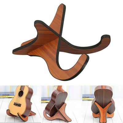 New Wood Floor Guitar Stand Universal Guitar Stand Folding Guitar Stand image 3
