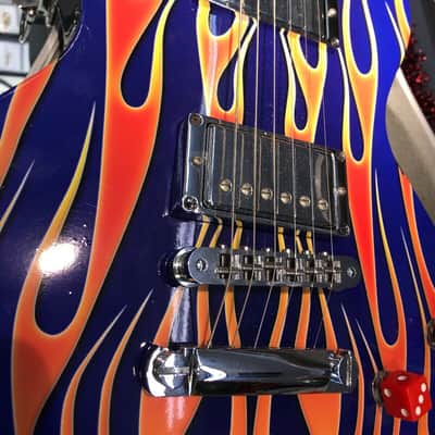 Gibson Les Paul Special Edition Super Custom Flame Casino Dice Las Vegas Edition Guitar image 6