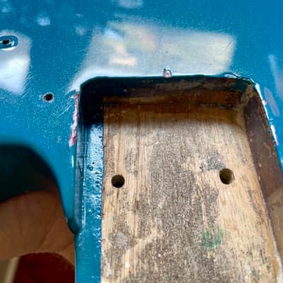1968 vintage Fender Telecaster Bass Body image 13