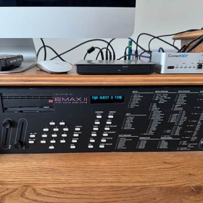 E-MU Emax II Turbo Rackmount w/ OLED screen and SCSI2SD HD