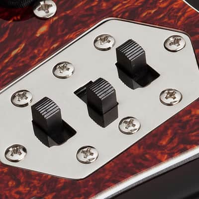 Schecter Hellcat-VI - 3-Tone Sunburst Pearl (3TSBP) (293) image 4