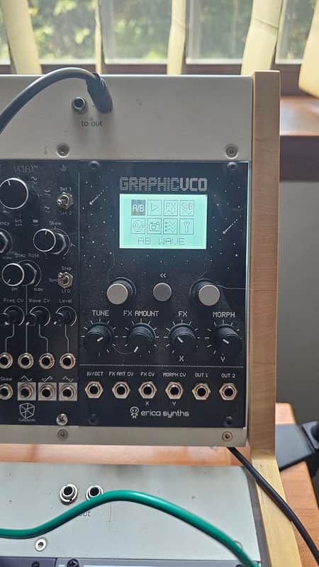 Erica Synths Graphic VCO モジュラー　ユーロラック Episode 12: Erica Synths Graphic VCO | Eurorack Modular - YouTube