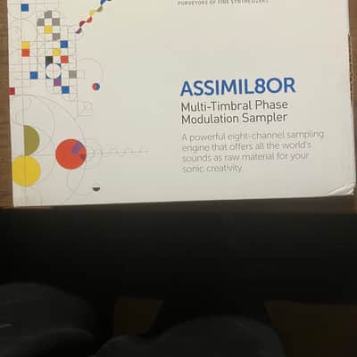 Rossum Electro-Music Assimil8or Multi-Timbral Phase Modulation Sampler Eurorack Module 2016 - 2021 - Silver image 2