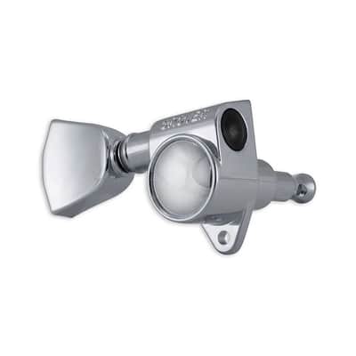 Grover 102 Series Rotomatics Tuners 3 x 3 (Chrome, Tulip/Keystone)