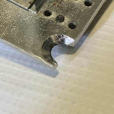 Early 1980's Original Floyd Rose Made in Germany Chrome Tremolo Bridge Vibrato (Parts Mutt) image 9