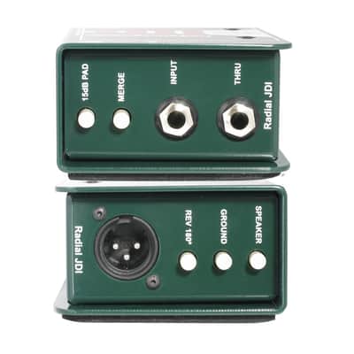 Mint Radial JDI Jensen Equipped 1-Channel Passive Instrument DI Direct Box image 7