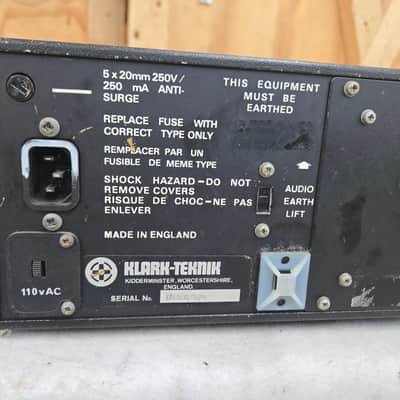 Klark Teknik DN360 2-Channel 31 Band Graphic Equalizer - Tested & Working #524 image 7