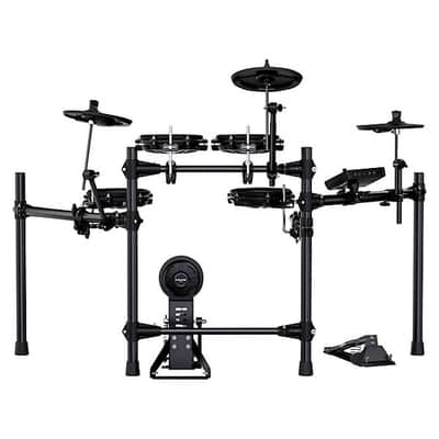 Nux DM-210 Electronic Drum Kit – Mesh Heads, Quiet Practice, Compact All-in-One Set image 10