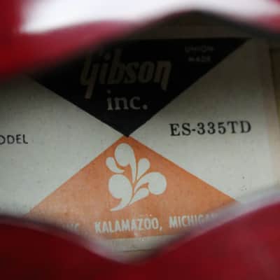 Super Rare Gibson ES-335 1979 - Cherry image 4