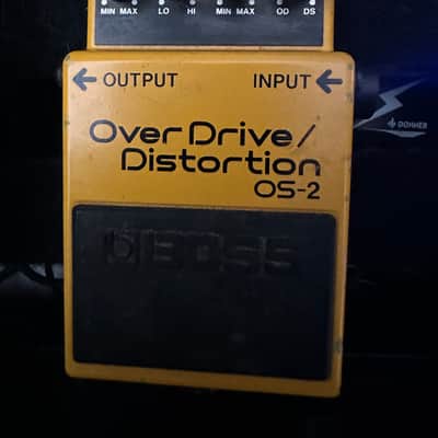 Boss OS-2 OverDrive/Distortion (Silver Label) 1990 - Present - Yellow image 1