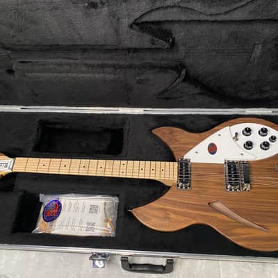 NEW! Rickenbacker 330W Walnut - Semi Hollow Electric Guitar - Authorized Dealer - 7.1 lbs - G07464 image 15