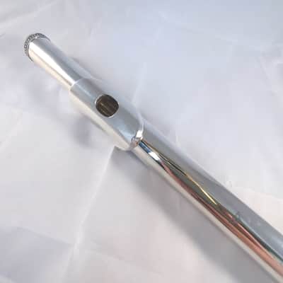 Sankyo Etude PA RC open hole flute solid silver headjoint ST-2 cut image 7