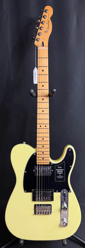 Fender Player II Telecaster HH Electric Guitar Hialeah Yellow Finish