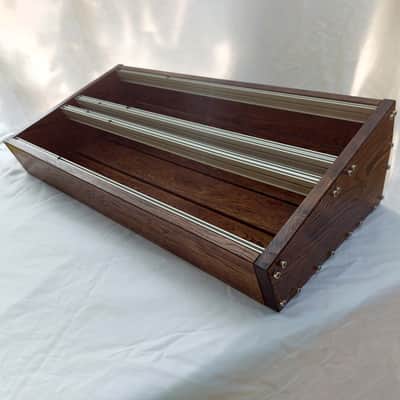 7U / 126hp Eurorack case EVA • Rails + M3 nuts / Dark oak / Unpowered image 2