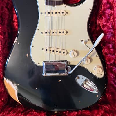 Fender Custom Shop Limited Edition '63 Stratocaster 2023 - Heavy Relic Black image 17