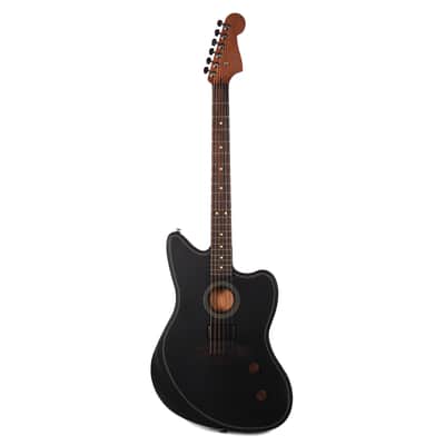 Fender Acoustasonic Standard Jazzmaster Black image 4