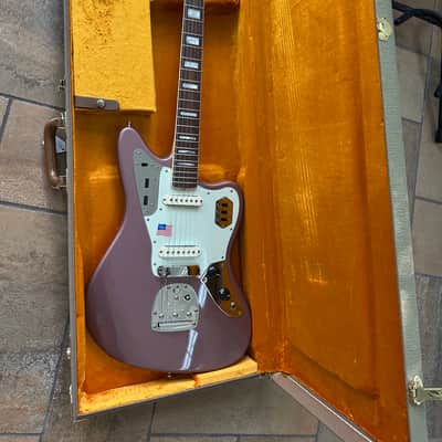 Fender 50th Anniversary Jaguar 2012 - Burgundy Mist Metallic image 1