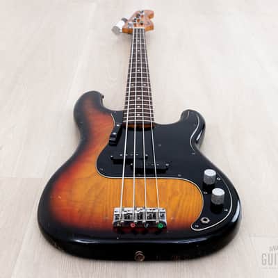 1978 Fender Precision Bass Sunburst Vintage Bass, 100% Original w/ Case image 11