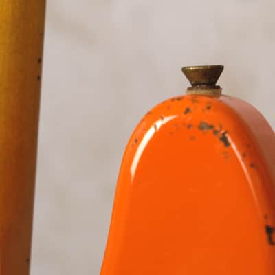 Luthier made Jazz Bass 2020 Aged Capri Orange image 20