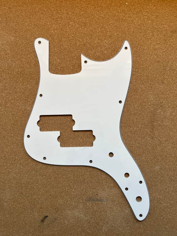 Custom Bronco Bass pickguard for P bass pickups image 1