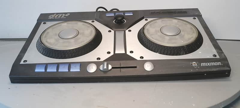 MixMan DM2 Digital Music Mixer DJ Controller USB Turntable Scratch Pad image 1