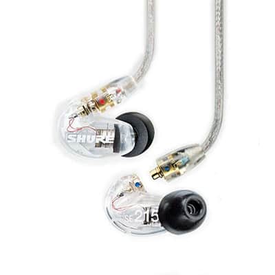 Shure SE215-CL Sound Isolating Earphones - Clear image 1