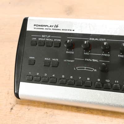 Behringer Powerplay P16-M 16-Channel Digital Personal Mixer CG012P8 image 3