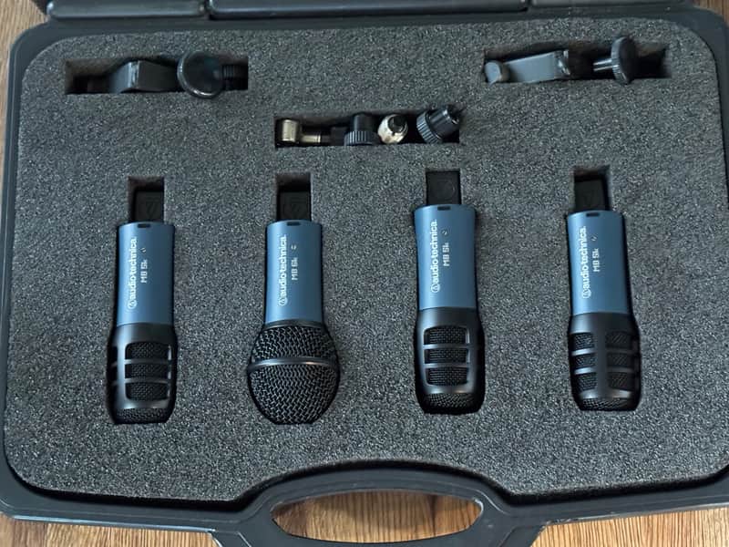Audio-Technica Drum Mics Microphones MB-DK 4 Piece Mic Set image 1