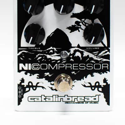 Catalinbread NICompressor Analog FET Compressor Pedal - Soft Pearl - NEW image 2