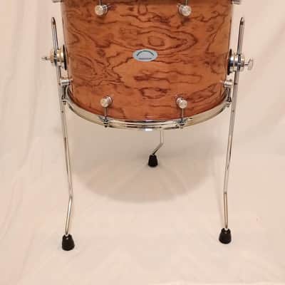 MARTIAL PERCUSSION BUBINGA/MAPLE/BUBINGA 7 PC. DRUM KIT SHELL PACK - FREE SHIP TO C-USA! image 5