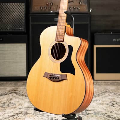 Taylor 114ce Grand Auditorium Acoustic/Electric Guitar - Sapele with Gig Bag image 12