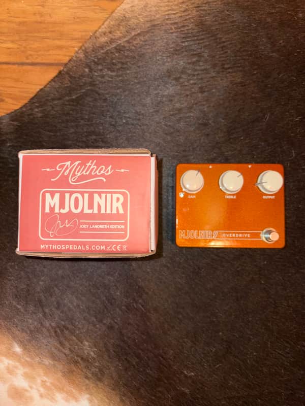 Mythos Pedals Joey Landreth Signature Mjolnir Overdrive V2 2023 - Present - Copper