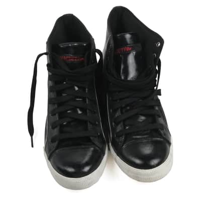 Macbeth Black Leather Shoes Owned by Mike Dirnt image 4