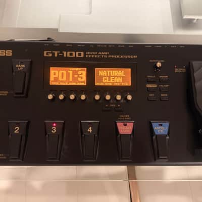 Boss GT-100 Version 2.0 Guitar Effects Processor 2014 - Present Black image 1