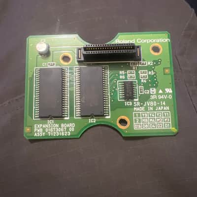 Roland SR-JV80-14 Asia Expansion Board 1990s - Green image 2