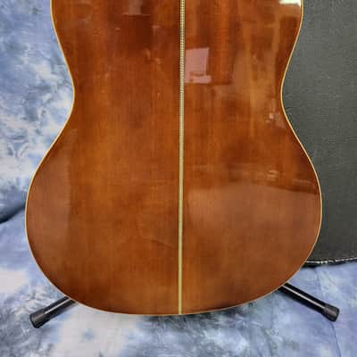 2002 Hofner Acoustic Guitar Model HAS-05GC New Strings Pro Setup Original Soft Shell Case image 10