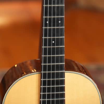 (Used) 2010s Huss & Dalton Model O Engelmann/Mahogany Parlor Acoustic Guitar #3783 image 8