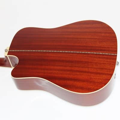 Epiphone Masterbilt DR-500MCE Acoustic-Electric Guitar Vintage Sunburst image 6