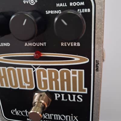 Electro-Harmonix Holy Grail Plus Reverb 2008 - Present - Black / Gold / Grey image 7