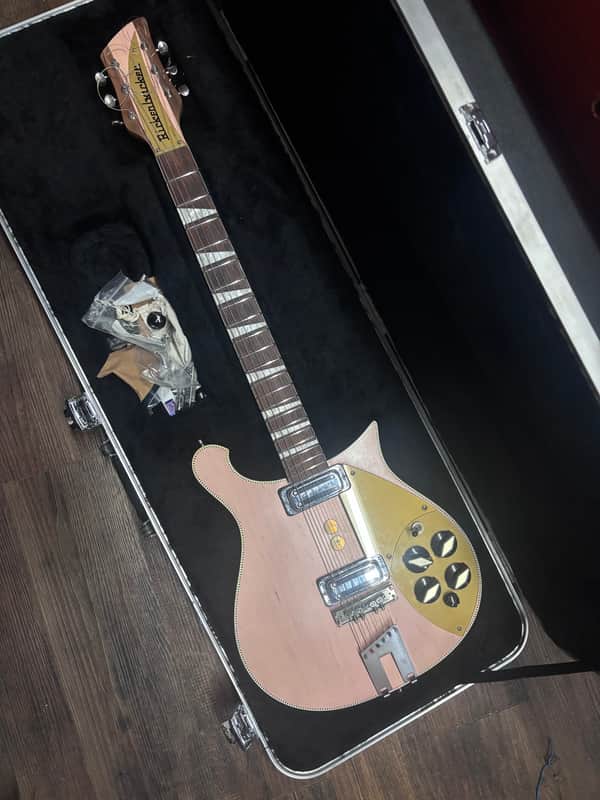 Rickenbacker 660 Mapleglo 2012 with Mastery Bridge, HSC image 1