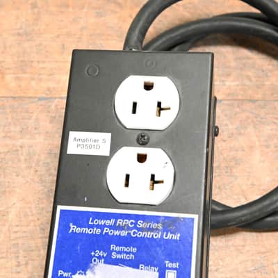 Lowell RPC-1-20A 20A Remote Power Control Unit CG01LA8 image 5